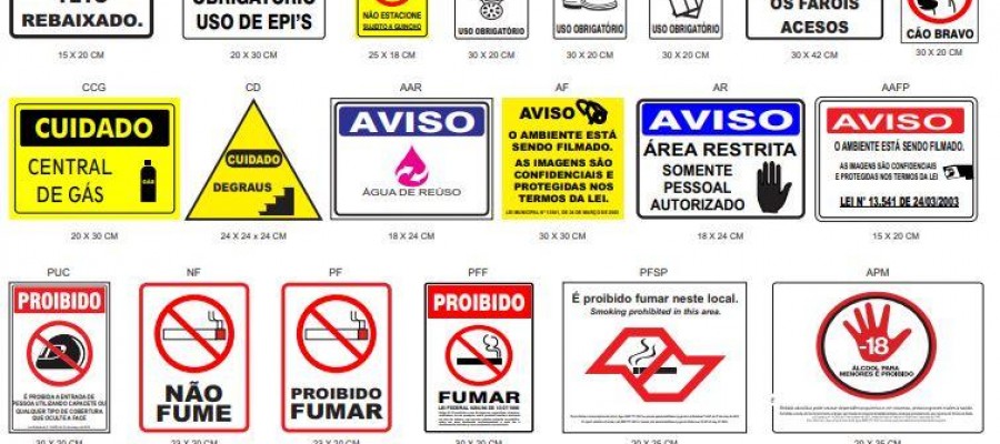 Imagem: Instalação de sinalizações de emergência no Tatuapé |Tecnofire