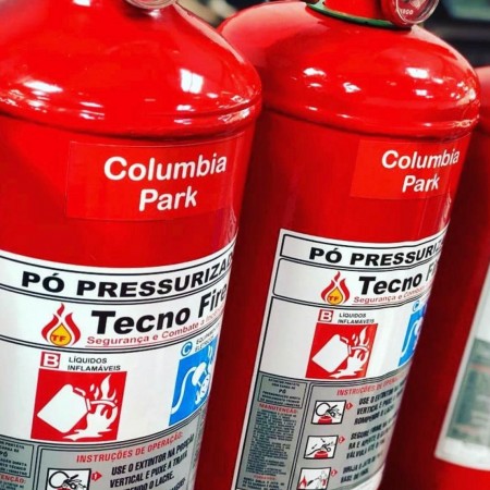 Imagem: Extintores de incêndio novos |Tecnofire