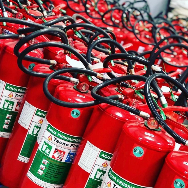 Imagem: Instalação de extintores de incêndio |Tecnofire