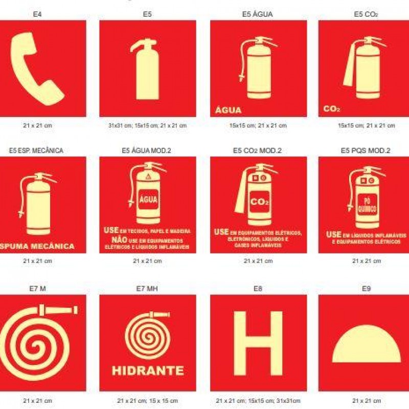 Imagem: Instalação de sinalizações de emergência |Tecnofire